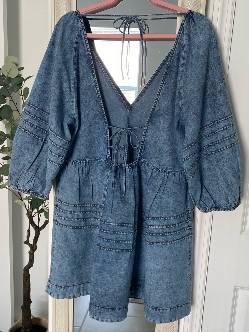EUC Free People Sweet Surrender Mini Dress - XL - Picture 4 of 4